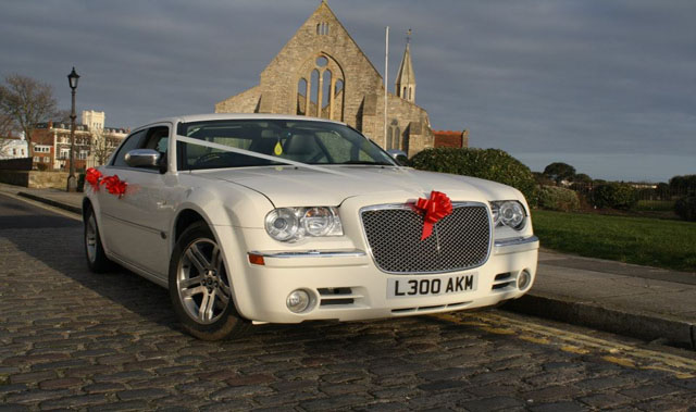 baby Bentley car ideal for the stunning bride on her big day